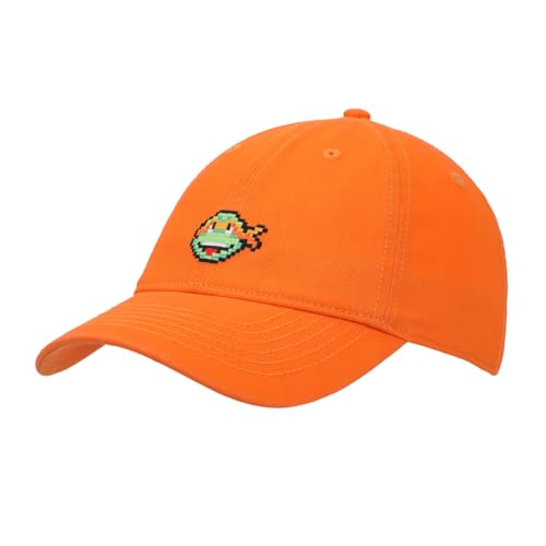 Teenage Mutant Ninja Turtles Michelangelo Orange Unstructured Baseball Cap