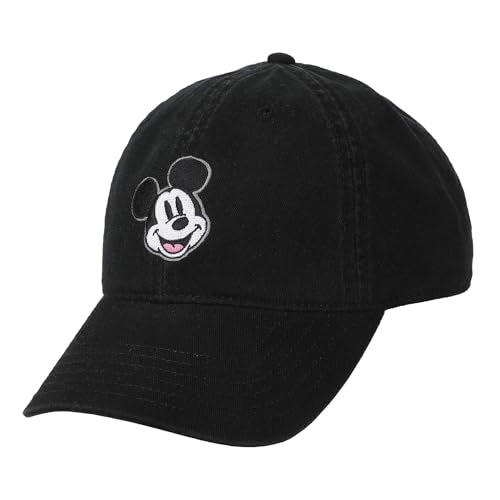 Disney Classic Characters Mickey Mouse Black Dad Hat