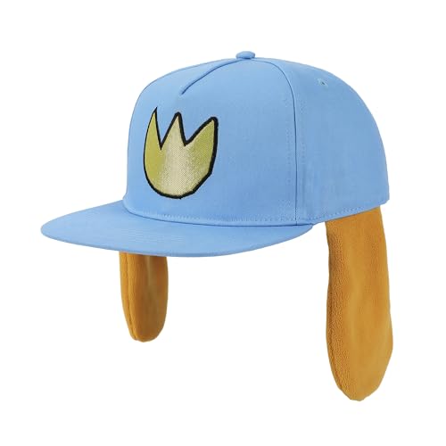 Dog Man Youth Adjustable Cosplay Cap With 3D Ears