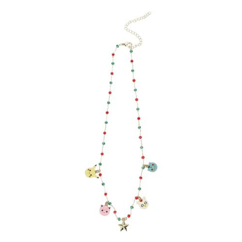 Pokémon Holiday-Themed Beaded Necklace