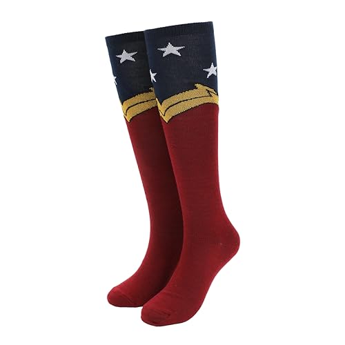 Wonder Woman Classic Shield Women's Knee High Socks