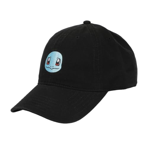 Pokemon Embroidered Squirtle Adult Baseball Hat (One Size)