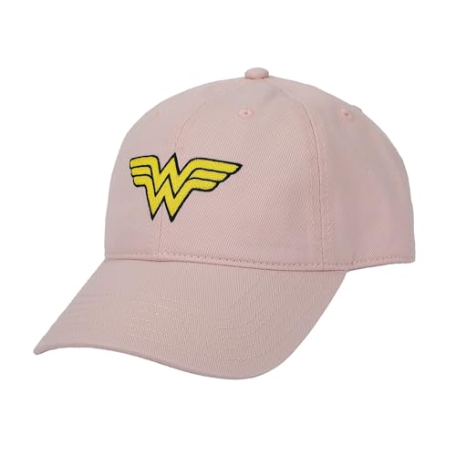 Wonder Woman Logo Light Pink Dad Hat