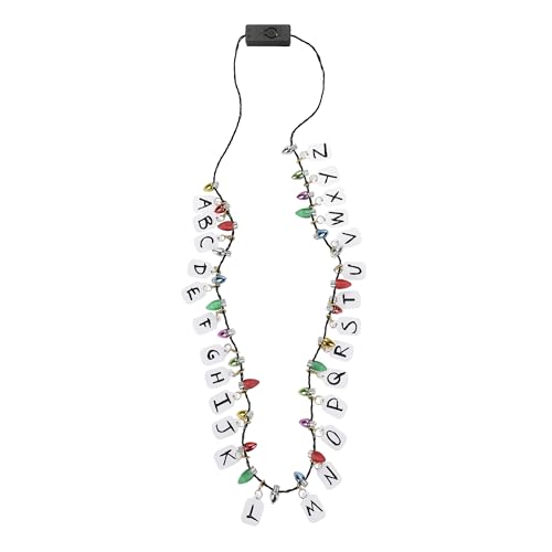 Stranger Things Christmas Lights Necklace
