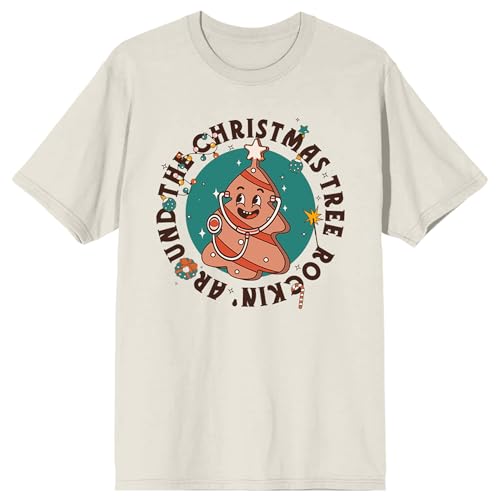 Rockin' Around The Christmas Tree Nurse Gingerbread Women's Tofu Short Sleeve Holiday Tee