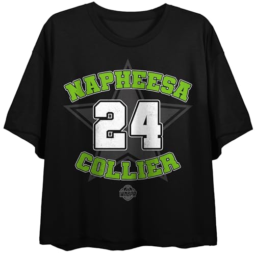 WNBPA Napheesa Collier #24 Women's Black Cropped Tee
