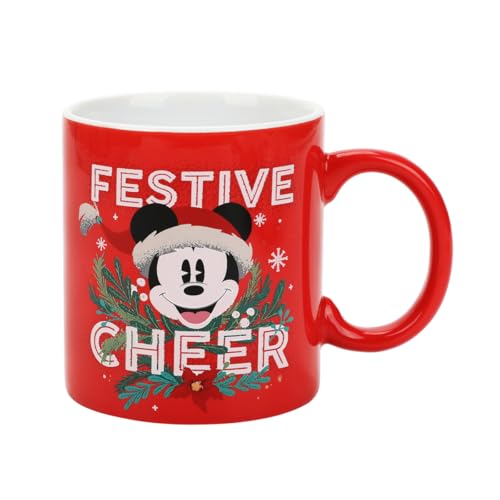 Disney Mickey Mouse "Festive Cheer" 16 oz. Ceramic Mug