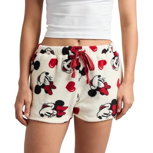 Minnie Mouse Classic All-Over Print Women's Plush Shorts