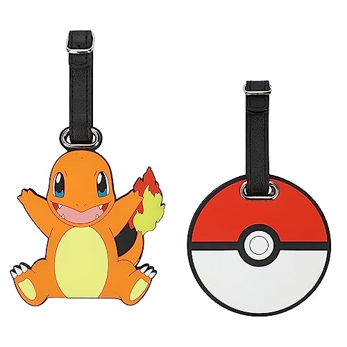 Pokemon Charmander & Pokeball 2-Pack Luggage Strap