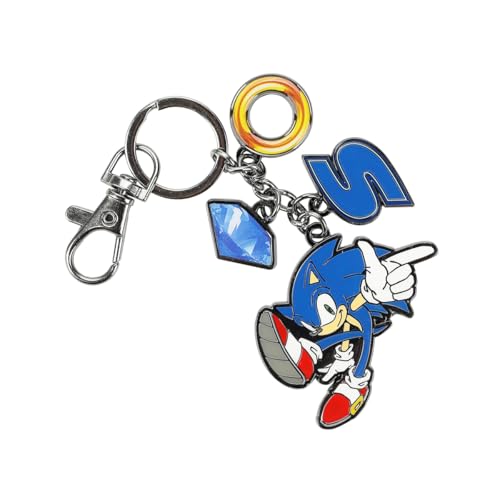 Sonic The Hedgehog Multicharm 1.88" Keychain