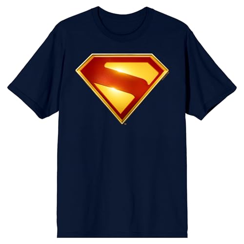Superman Logo Adult Crew Neck Short Sleeve T-shirt