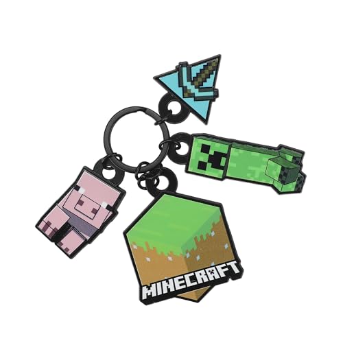Minecraft Icons Multi-Charm Keychain