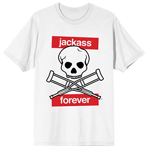 Jackass Forever Key Art Women's White T-Shirt