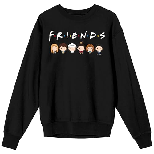 Hello Kitty HK Logo Women's Pink Crew Neck Long Sleeve Sweatshirt