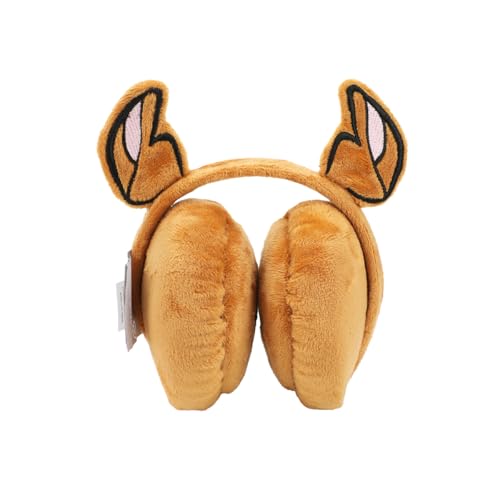 Scooby Doo Dog Tag Brown Ear Muffs With 3D Ears