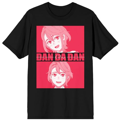 Dandadan Aira Shiratori Adult Black Crew Neck Short Sleeve Tee