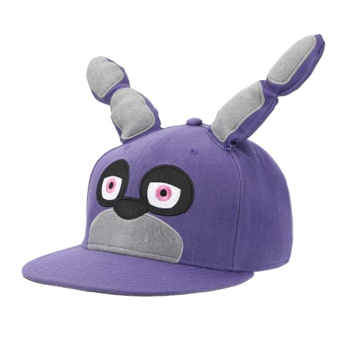 Five Nights At Freddy's Bonnie Face Blue Snapback Hat