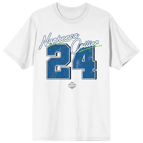 WNBPA Napheesa Collier #24 Men's White Short Sleeve Tee