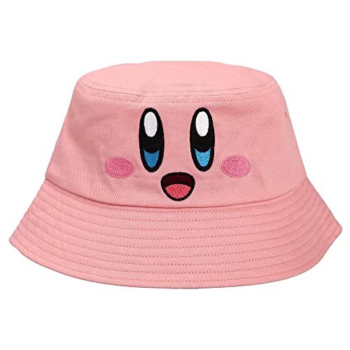 Kirby Main Character Face Bucket Hat
