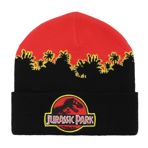 Jurassic Park Classic Logo Adult Beanie