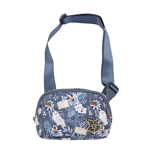 Harry Potter Hedwig & Hogwarts Letter AOP Adult Fanny Pack Sling Bag
