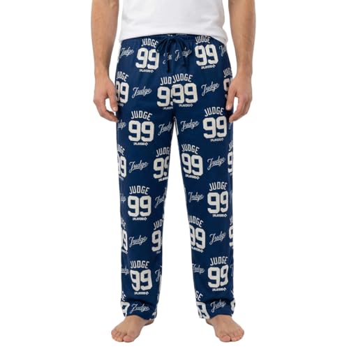 MLBPA Aaron Judge Judge 99 Men's Blue Sleep Pajama Pants