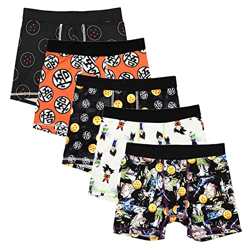 Dragon Ball Z Anime Heroes Multipack Boys Boxer Briefs Boxer Shorts