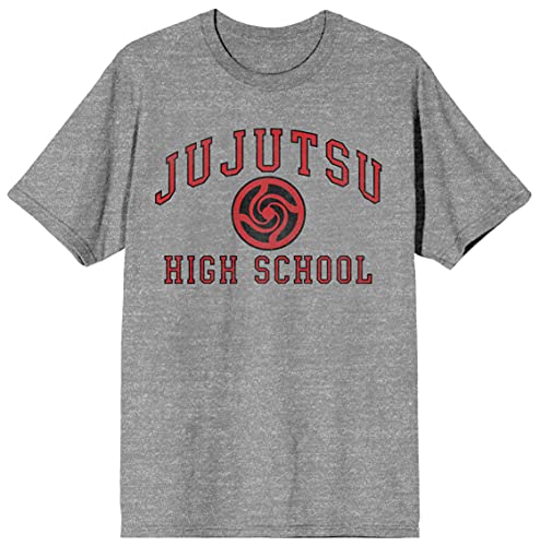 Jujutsu High School Athletic Heather Gray Men's Tee