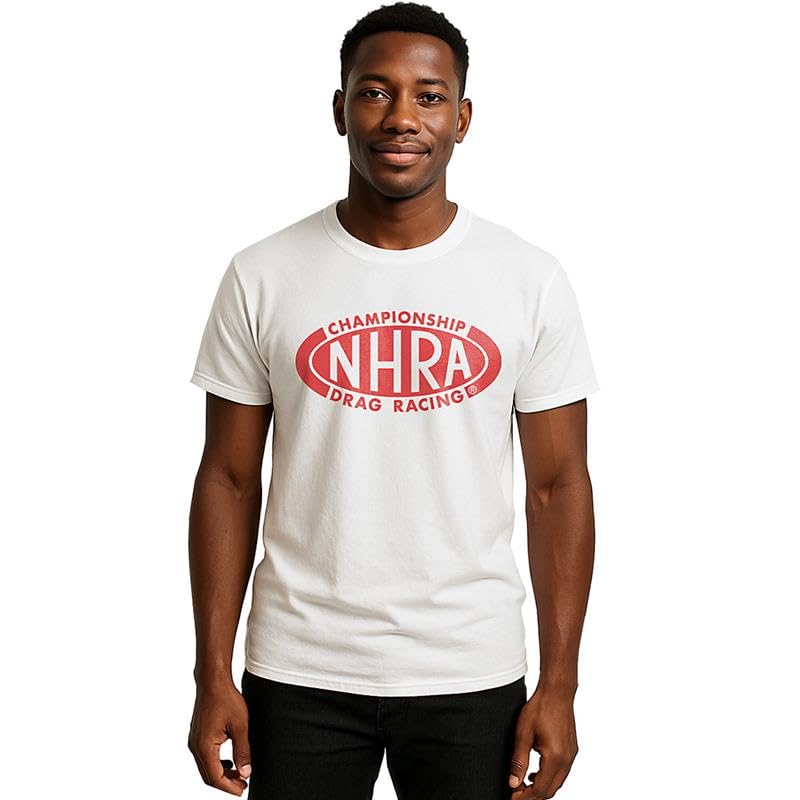 National Hot Rod Association NHRA, Car, Fastest Vehicles, Vintage, SPEED FOR ALL , Championship on White Short Sleeve Adult T-Shirt