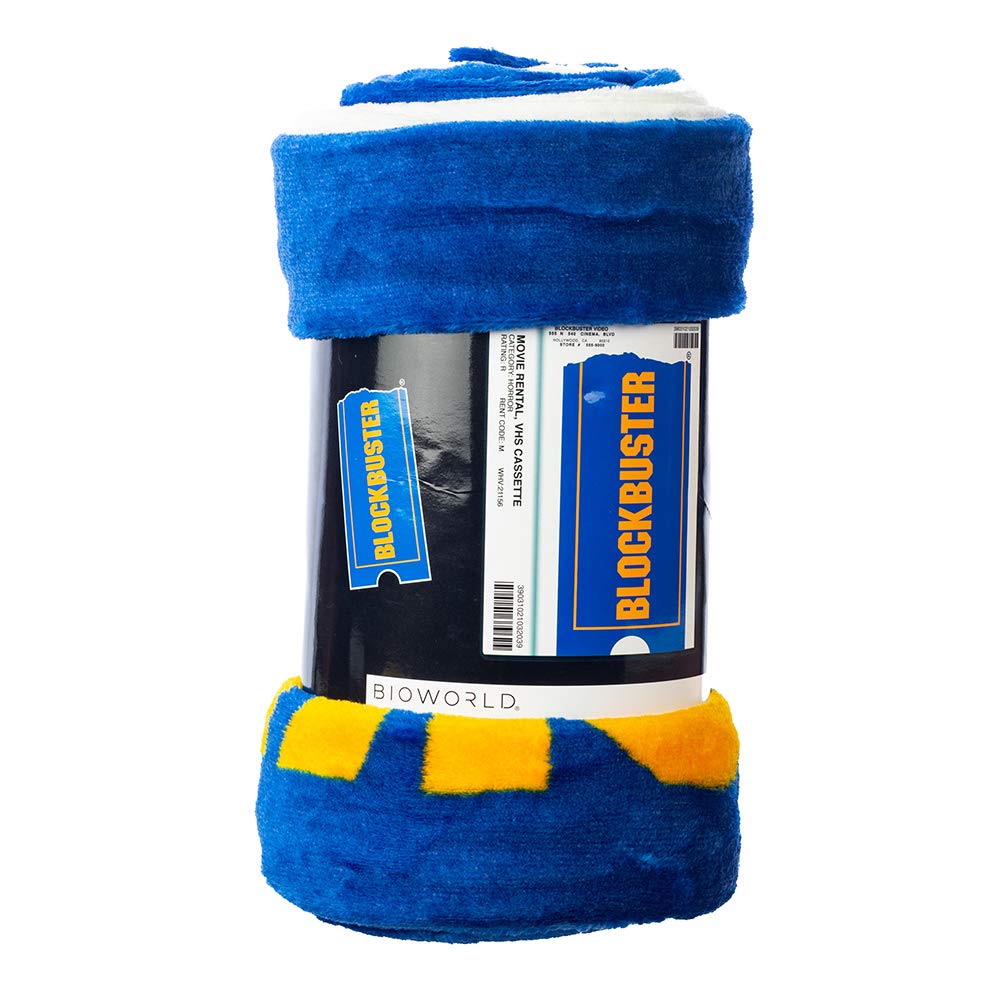 Blockbuster Fleece Throw Blanket