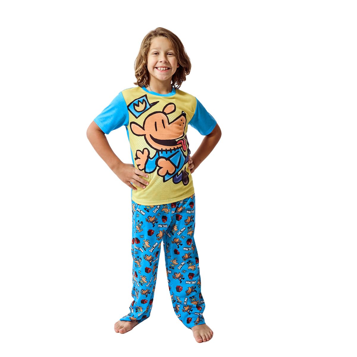 Dog Man Boys' Pajama Set