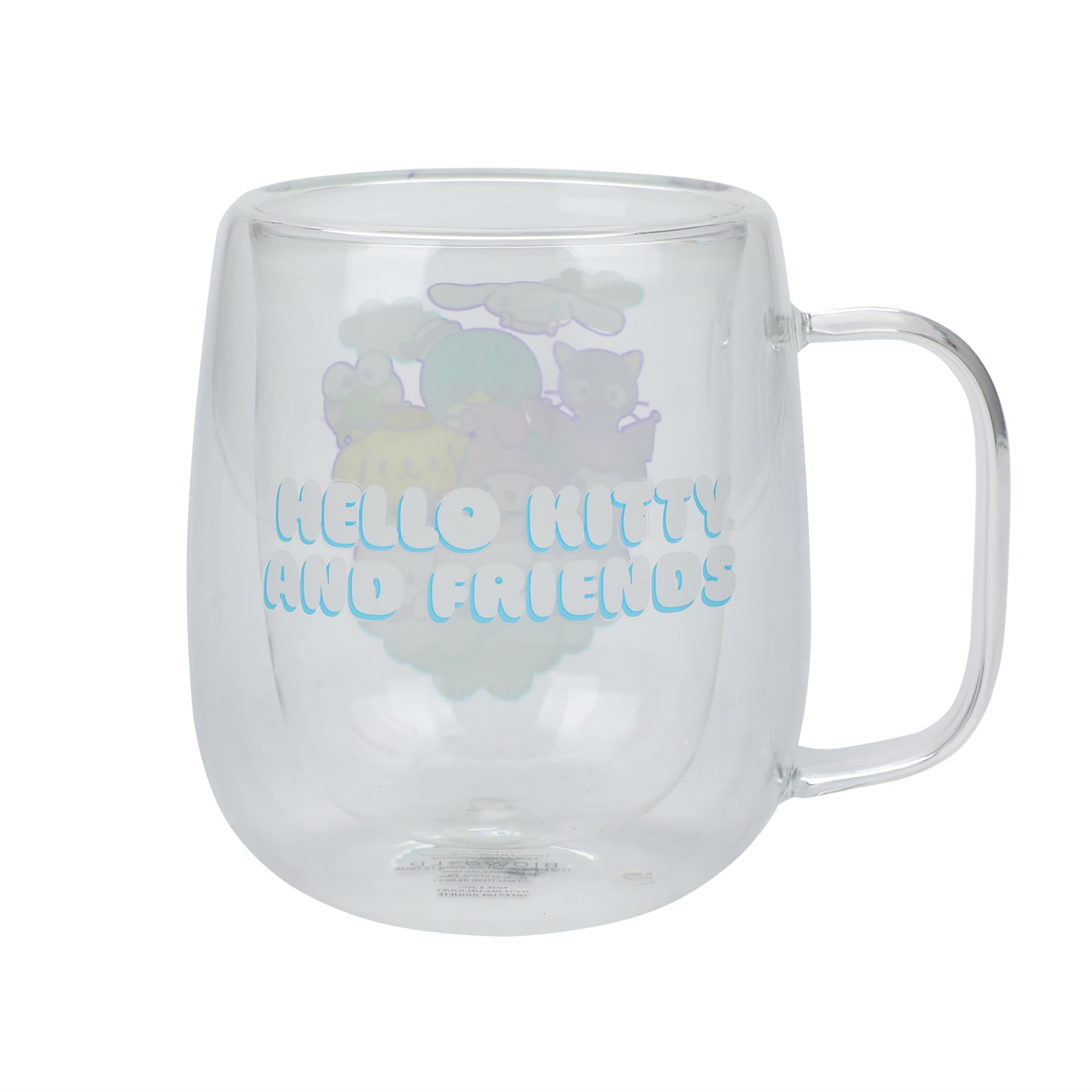 Hello Kitty & Friends 11 Oz. Glass Mug