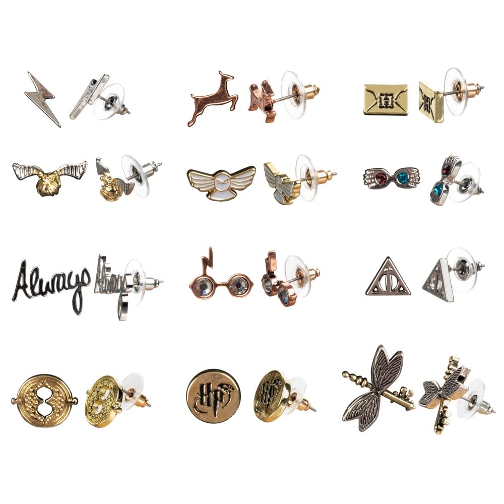 Harry Potter Hogwarts Symbols Fashion Earrings Earrings Set For Women