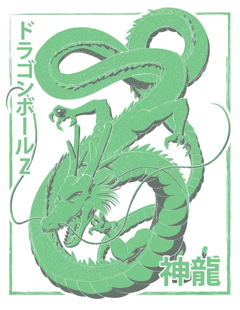 Dragon Ball Z Shenron Men's Black Short Sleeve Graphic Tee