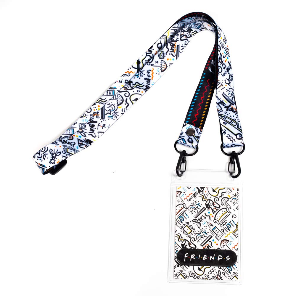 Friends Mask Lanyard Printed Mask Holder