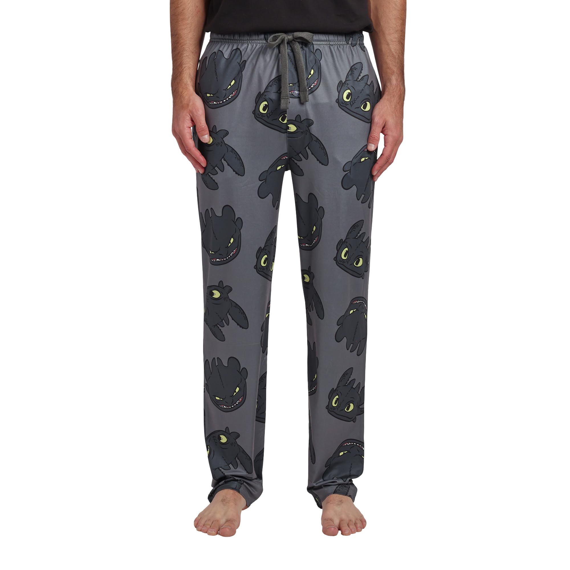 How To Train Your Dragon Toothless All-Over Print Men's Sleep Pajama Pants