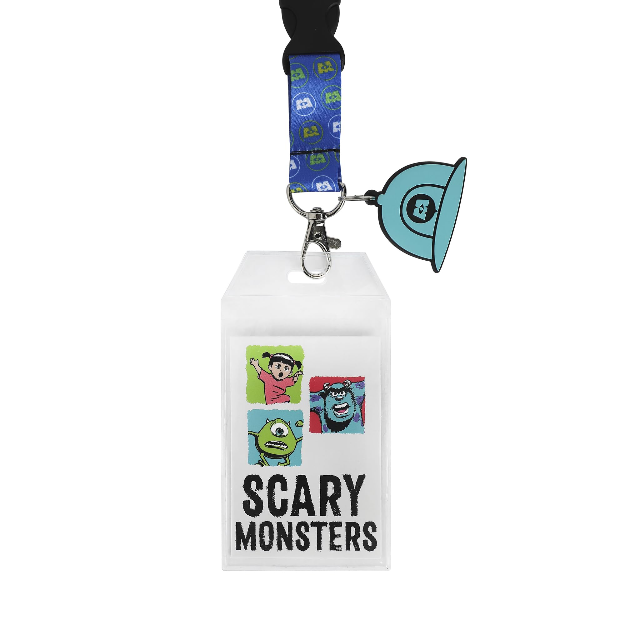 Monsters Inc Scary Monsters Blue 22" Lanyard