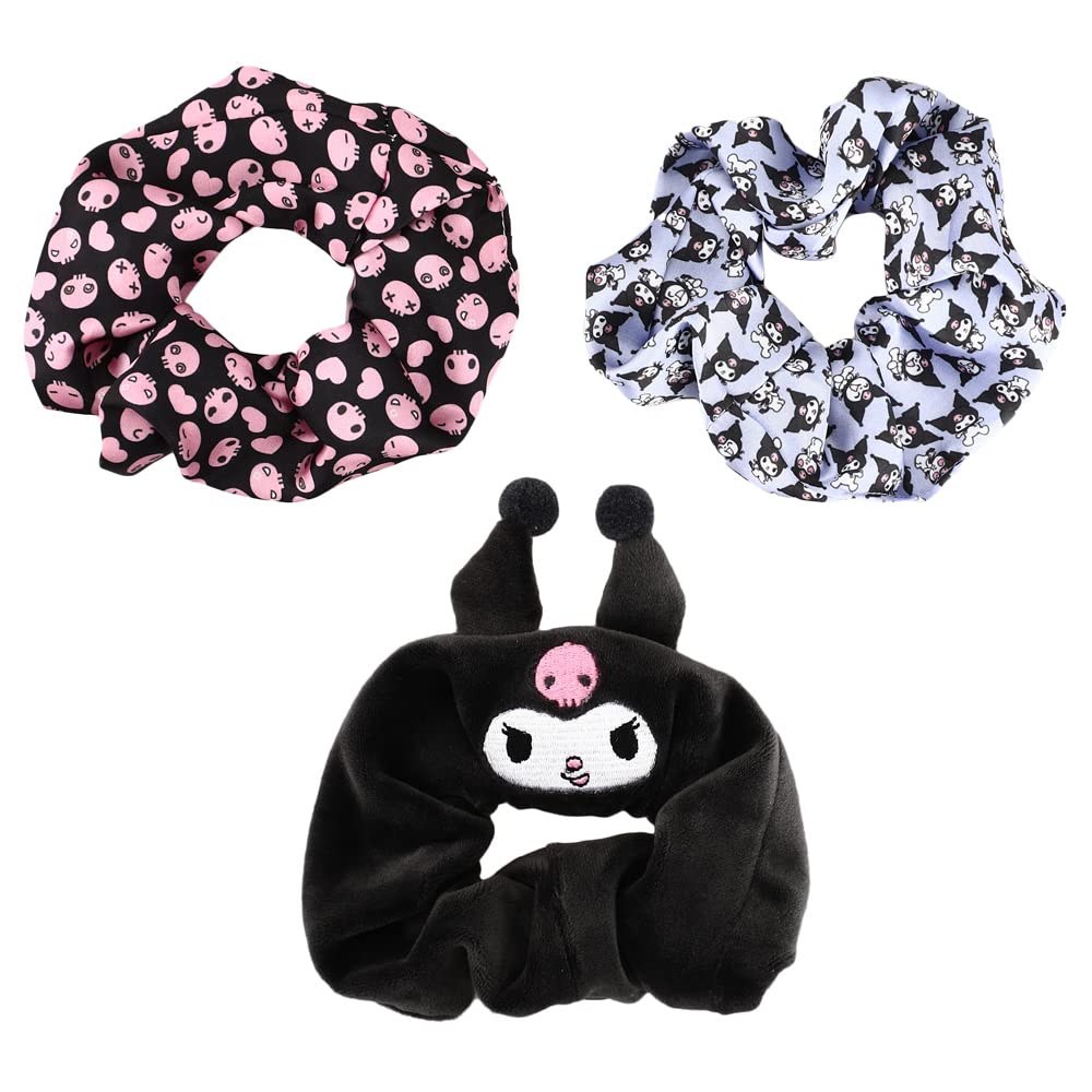 Sanrio Kuromi Scrunchy 3-Pack