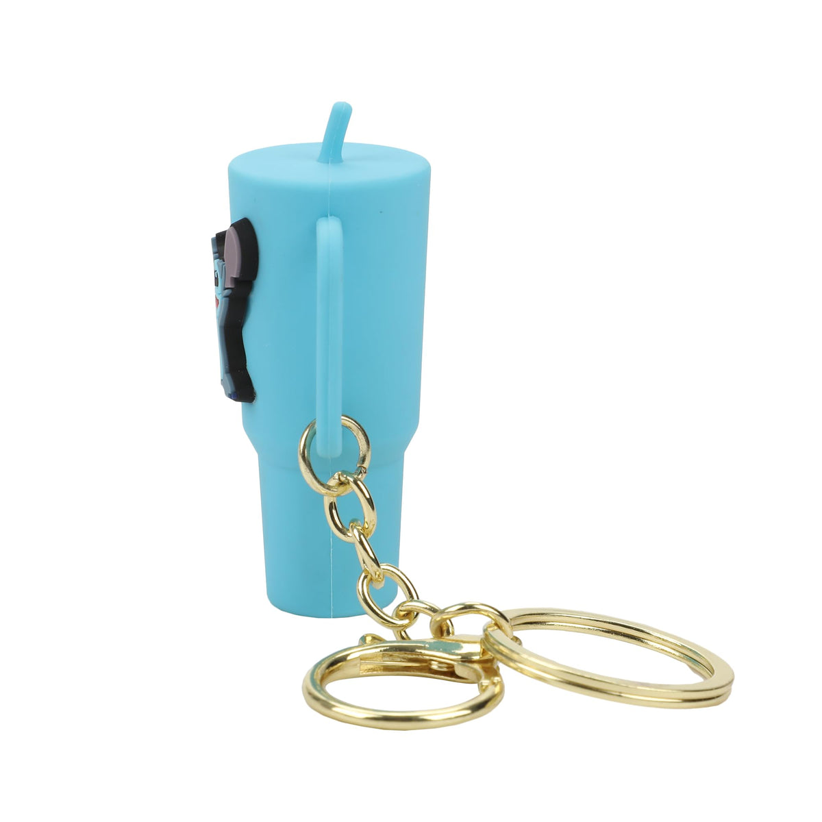 Disney Stitch Blue Tumbler Keychain