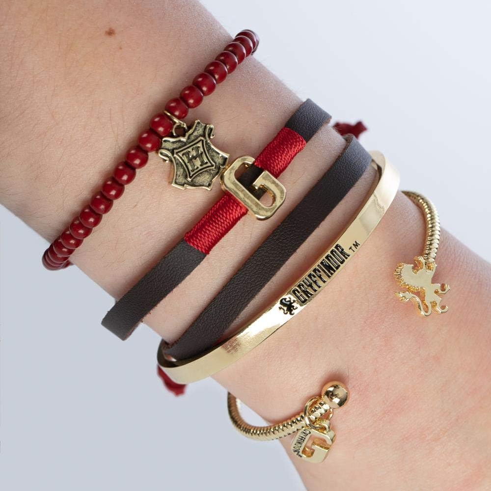 Harry Potter Gryffindor Bracelet Set - 4 Pack