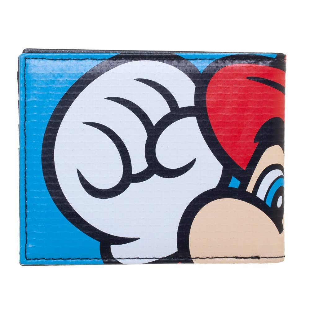 Super Mario Bros Bi-Fold Wallet for mens