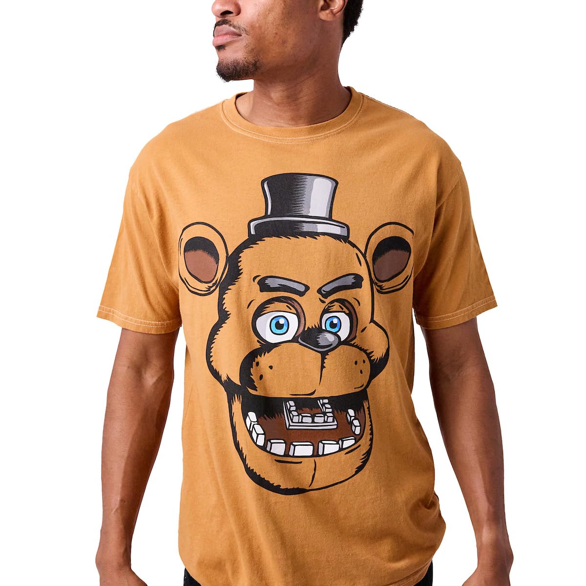 Five Nights at Freddy's Freddy Fazbear Men's Short Sleeve Tee