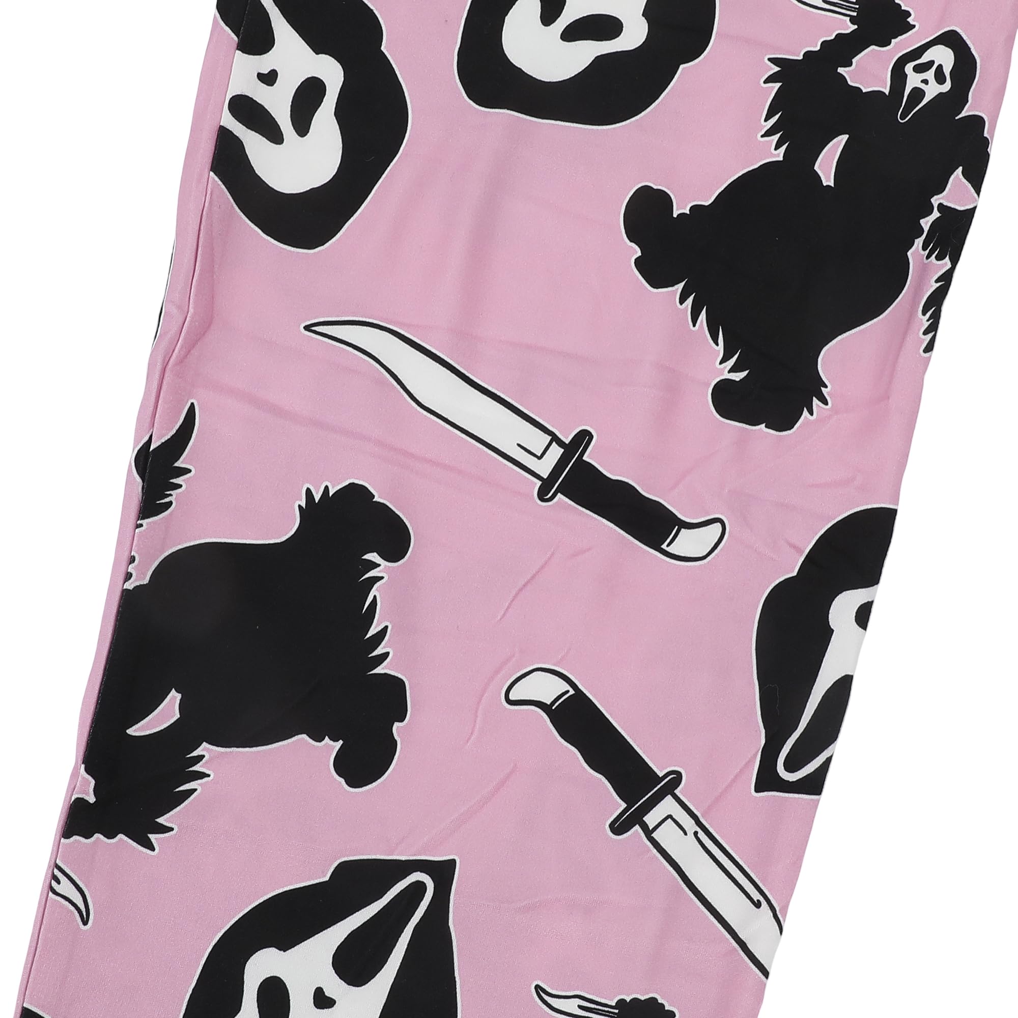 Ghostface All-Over Print Women's Pink Sleep Pajama Pants