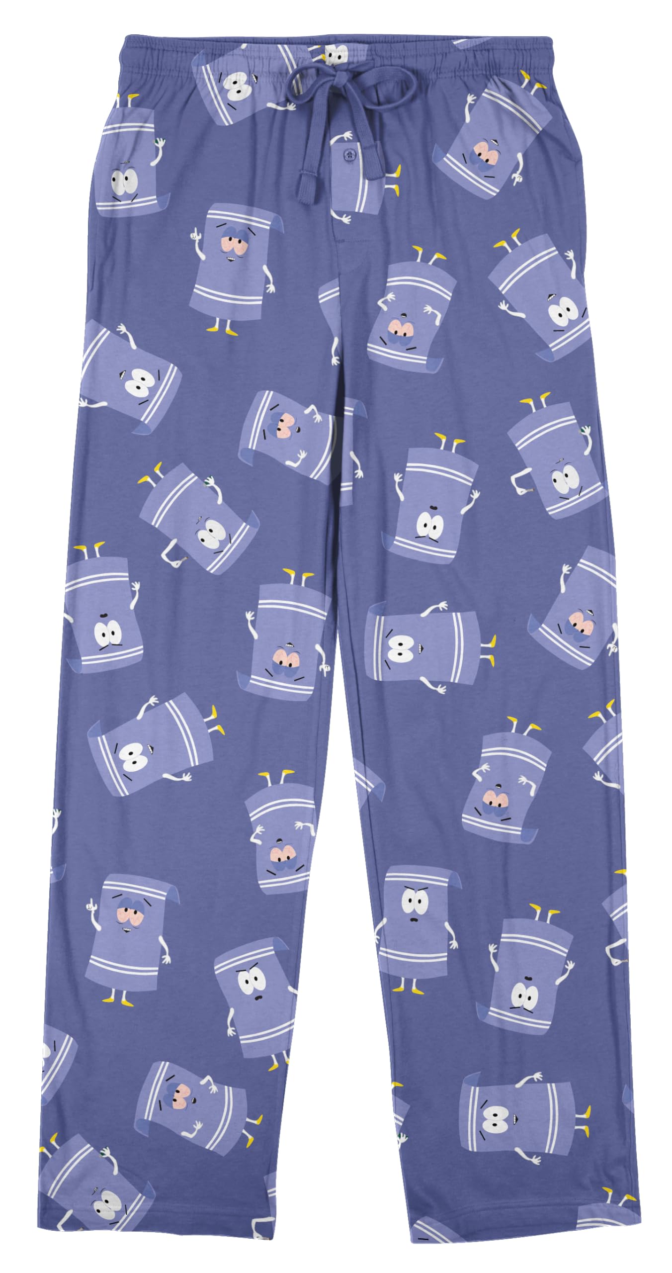 South Park Towelie Men's Blue Sleep Pajama Pants