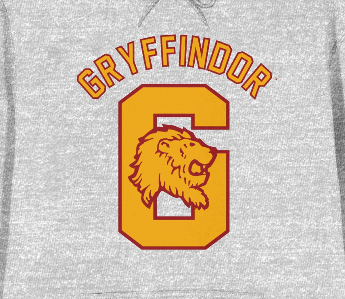 Gryffindor Grey Long Sleeve Hoodie