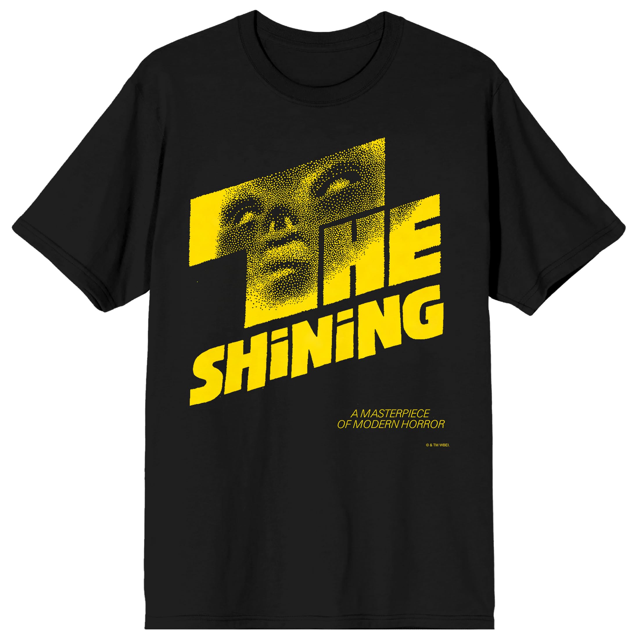 The Shining Poster Art Crew Neck Short Sleeve Men's Black T-shirt