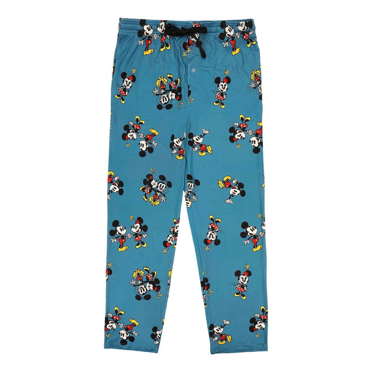 Disney Classic Mickey Mouse Minnie Mouse Men's All-Over Print Sleep Pajama Pants