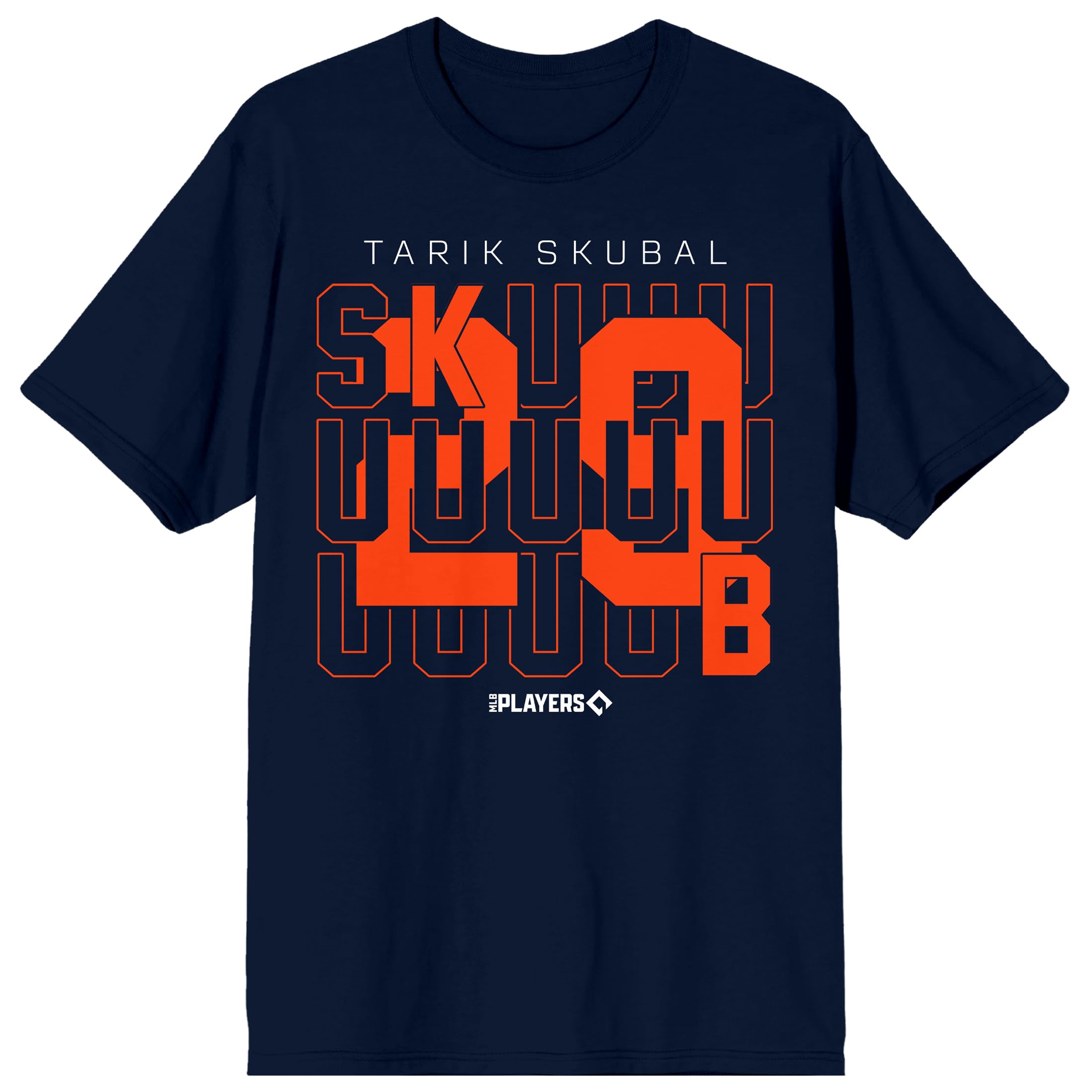MLBPA Tarik Skubal 29 Skuuub Adult Navy Crew Neck Short Sleeve T-shirt