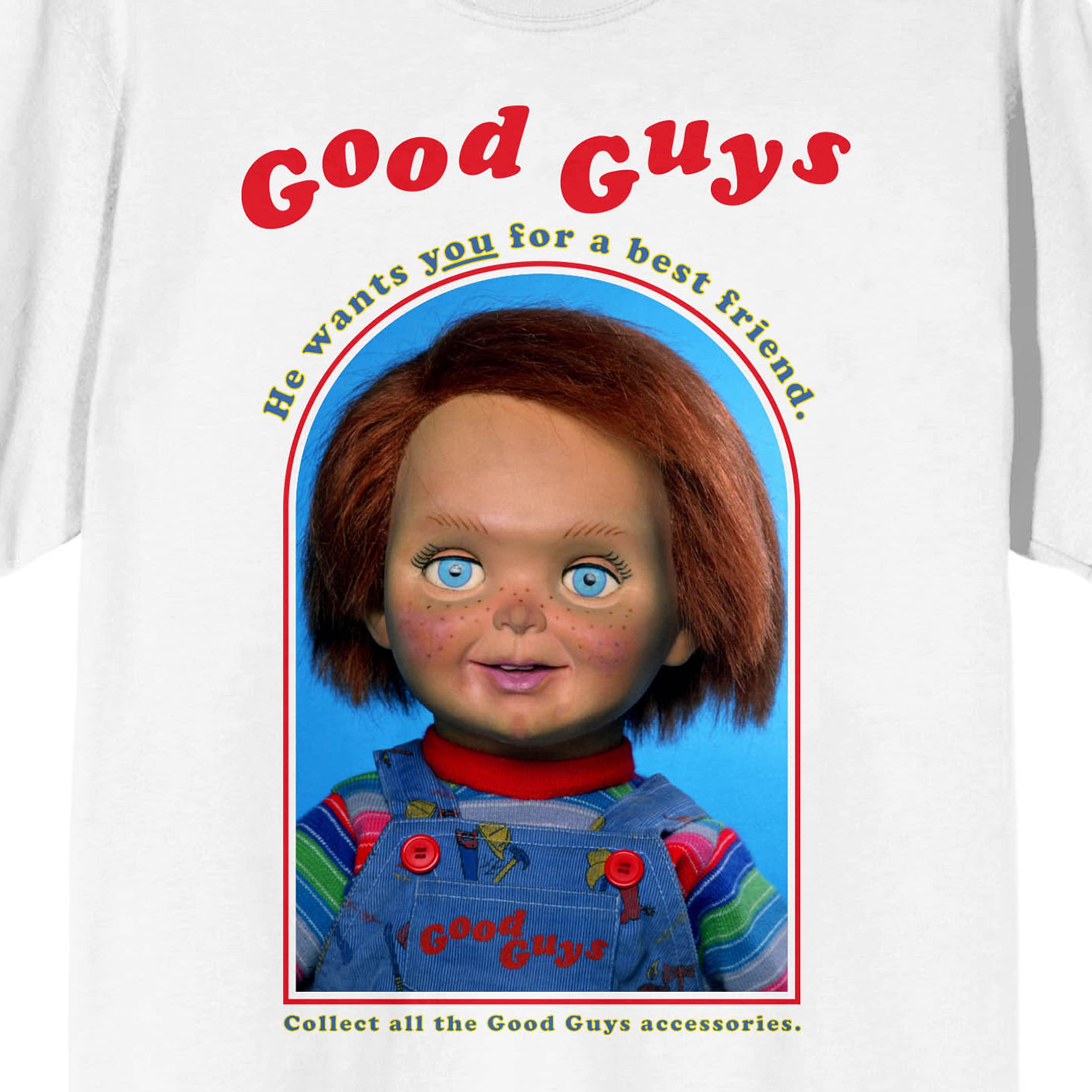 Chucky Good Guys Best Friend Short Sleeve Tee for Women