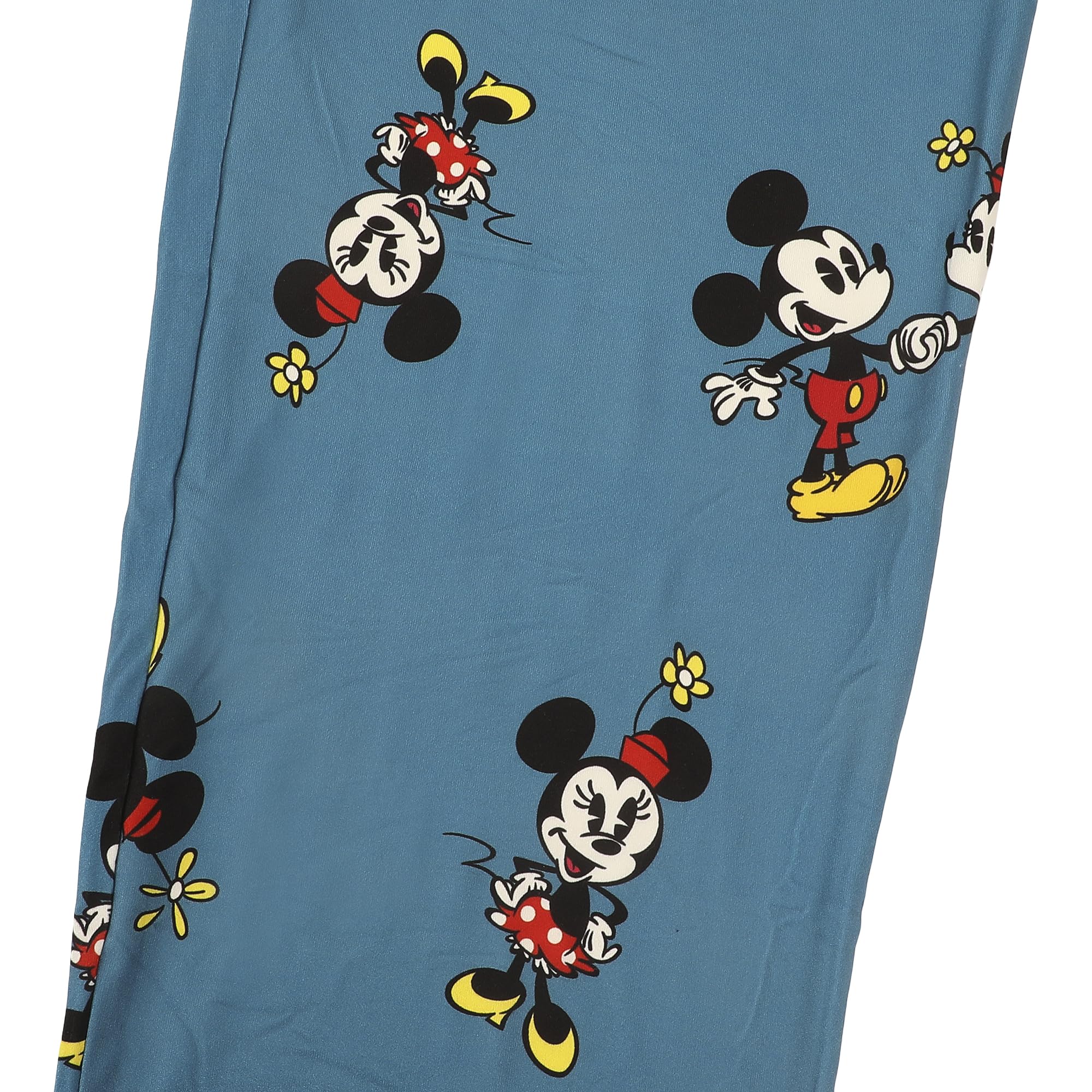Disney Classic Mickey Mouse Minnie Mouse Men's All-Over Print Sleep Pajama Pants